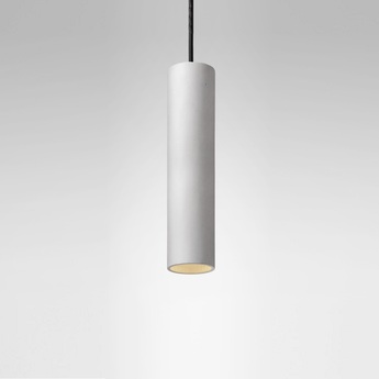 Lámpara colgante cemento Ø4x31cm led 2W 3000K