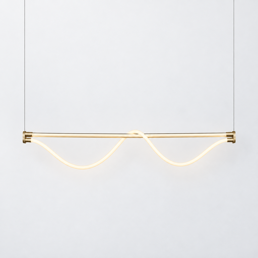 Lampara colgante lineal Nivea 1165X200XH2000mm led 35W 3000K Triac