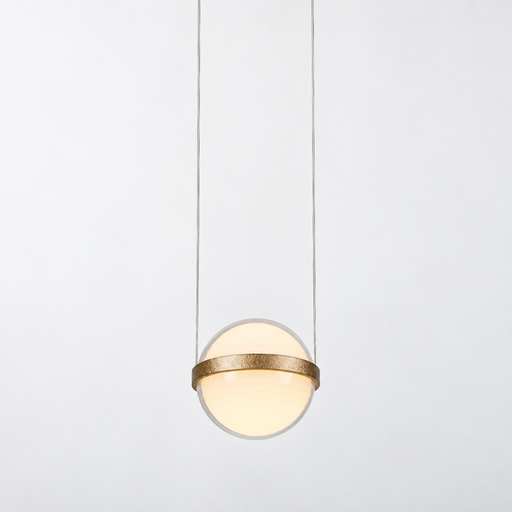 Lampara colgante Nebula Ø159xH1500mm Globo PC led 11W 3000K Triac