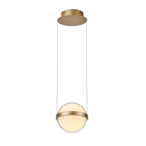 Lampara colgante Nebula Ø159xH1500mm Globo PC led 11W 3000K Triac