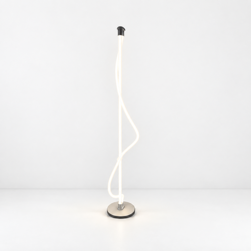 [CA-50898FA-WH-3K-DI] Lampara de pie Nivea 295x250xH1495mm led 38W 3000K Atenuable