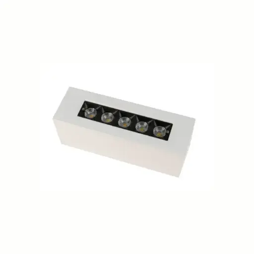 [VY-C2022] Plafón rectangular "yeso" 19.2x6x7.5cms led 3000K