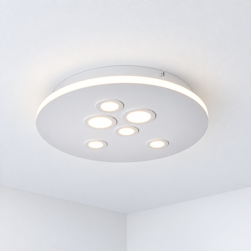 Plafon redondo Orbita 3000K blanco triac