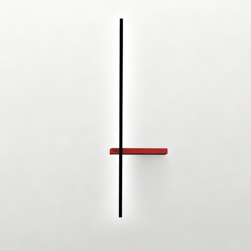 Aplique IP23 lineal luz indirecta base rectangular 120V 