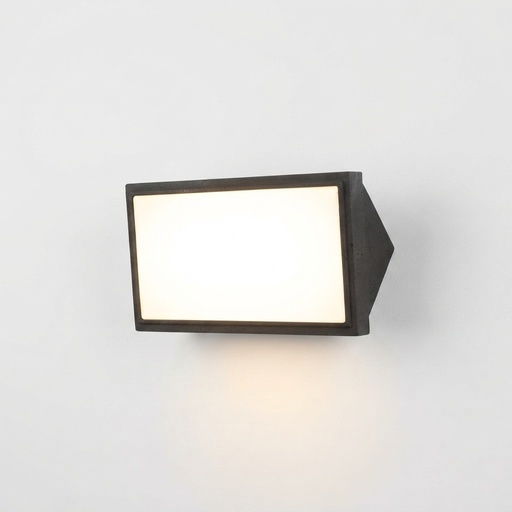 [OS-LBD0180-20-BK] Aplique triangular luz directa y difusa IP65 319*170*114mm led 20W 950lm 3000K CRI 70 100-240V