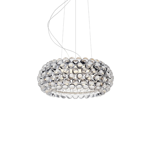 [FS- FN311017PC_16U] Lampara Colgante Caboche Plus grande Transparente ø70cm led 28W 2700K 3850lm CRI90 120-277V 
